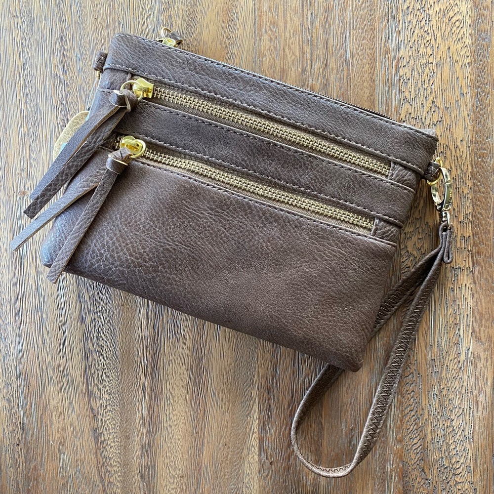 Leather Wristlet